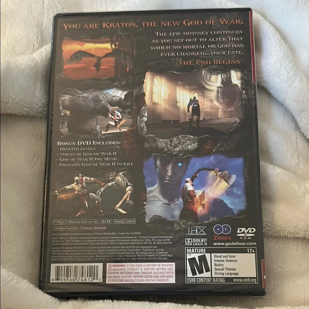 Sony PlayStation 2 God of War Black Edition